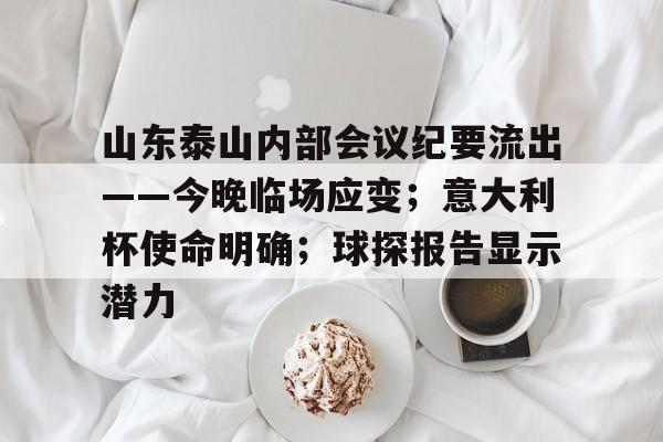 九游体育app-山东泰山内部会议纪要流出——今晚临场应变；意大利杯使命明确；球探报告显示潜力的简单介绍-九游体育app